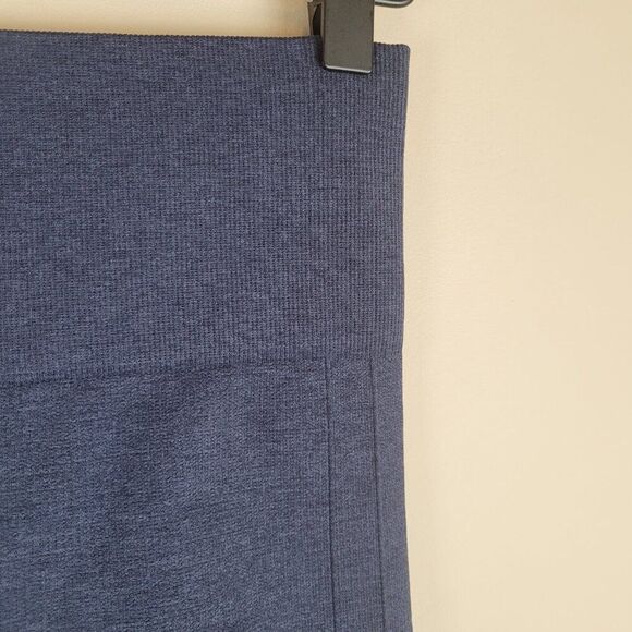 Lululemon In The Flow Crop Seamless Leggings Inkwell Navy Blue Size 4 - Picture 8 of 14